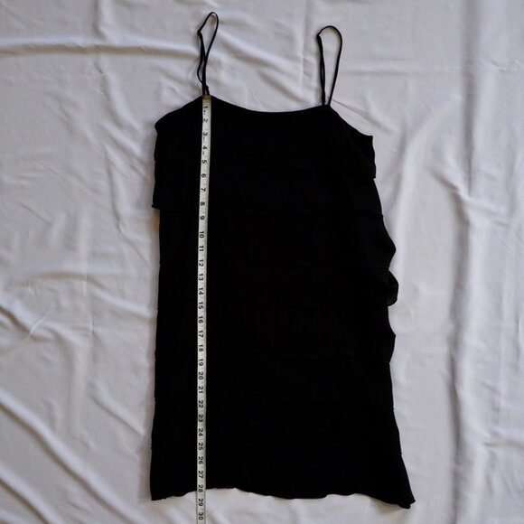 Nili Lotan Silk Tiered Mini Dress Size S - Picture 11 of 11